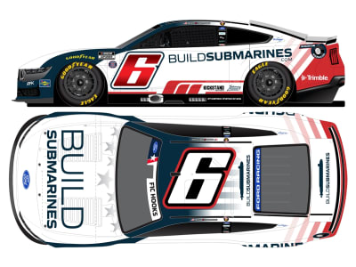 **Preorder** BRAD KESELOWSKI 2026 BUILDSUBMARINES.COM SALUTES 1:24 ELITE DIECAST