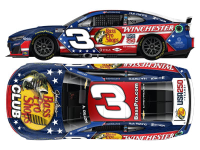 **Preorder**AUSTIN DILLON 2026 BASS PRO SHOP/WINCHESTER PATRIOTIC 1:24 ELITE DIECAST