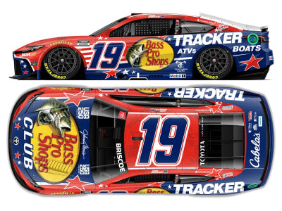 **Preorder** CHASE BRISCOE 2026 BASS PRO SHOPS / TRACKER SALUTES 1:24 ELITE DIECAST