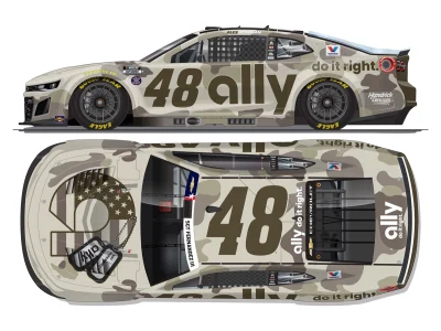 **Preorder** ALEX BOWMAN 2026 ALLY PATRIOTIC 1:24 ARC DIECAST