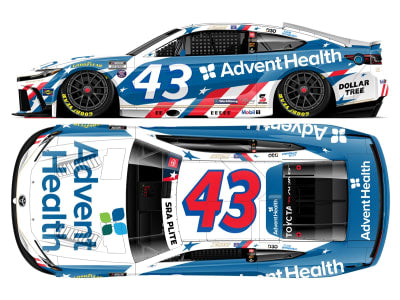 **Preorder** ERIK JONES 2026 ADVENTHEALTH PATRIOTIC 1:24 COLOR CHROME ARC DIECAST